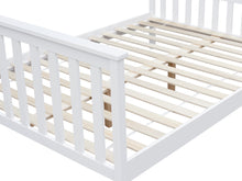 Load image into Gallery viewer, Andes double wooden bed frame - white