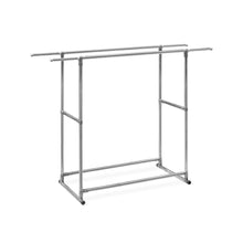 Load image into Gallery viewer, Portable Adjustable Clothes Rack - Double