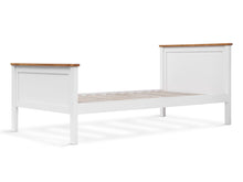 Load image into Gallery viewer, Kamet Single Wooden Bed Frame - White