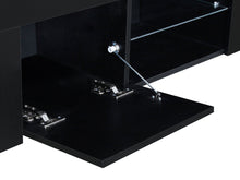 Load image into Gallery viewer, Maize 1.3m LED Entertainment Unit - Black