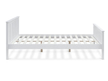 Load image into Gallery viewer, Andes Queen Wooden Bed Frame - White At Betalife
