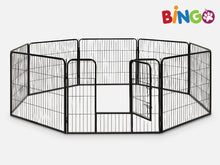 Load image into Gallery viewer, 22082 - BINGO Dog Pet Play Pen With Cover 100 x 80CM - 8pcs - Betalife
