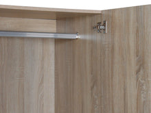 Load image into Gallery viewer, Bram 2 Door Wardrobe with 2 Drawers - Oak