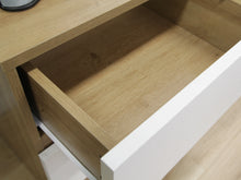 Load image into Gallery viewer, Harris Bedside Table - Oak + White