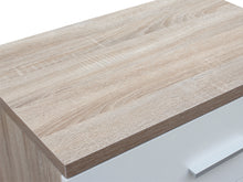 Load image into Gallery viewer, Bram Tallboy 4 Drawer Chest Dresser - Oak