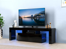 Load image into Gallery viewer, Dothan 1.6m LED Entertainment Unit - Black