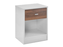 Load image into Gallery viewer, Quilo Wooden Bedside Table - Walnut