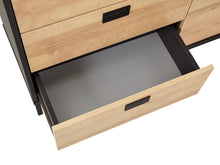 Load image into Gallery viewer, Morris Wooden Low Boy 6 Drawers - Oak