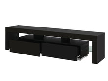 Load image into Gallery viewer, Arvada 2m Entertainment Unit - Black