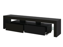 Load image into Gallery viewer, Arvada 2m Entertainment Unit - Black