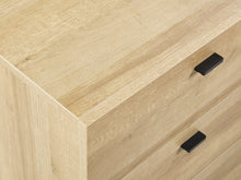 Load image into Gallery viewer, Hekla Tallboy 5 Drawer Chest Dresser - Oak