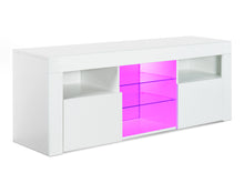 Load image into Gallery viewer, Atka 1.45m LED Entertainment Unit - White