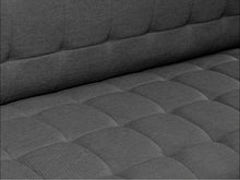 Load image into Gallery viewer, 22085 - Colorado 3 Seater Sofa Bed Futon with Chaise - Dark Grey - Betalife