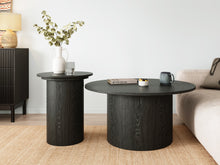 Load image into Gallery viewer, Adley Round Coffee Table 45cm - Black
