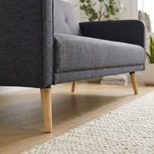 Load image into Gallery viewer, Jarrod 3 Seater Sofa Bed - Dark Grey