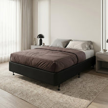 Load image into Gallery viewer, Vinson Fabric Queen Bed Base - Black