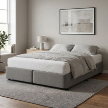 Load image into Gallery viewer, Vinson Fabric Super King Split Bed Base - Grey