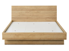Load image into Gallery viewer, Hekla Queen Wooden Bed Frame - Oak