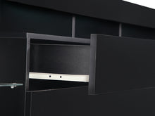 Load image into Gallery viewer, Dothan 1.6m LED Entertainment Unit - Black