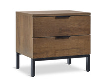 Load image into Gallery viewer, Ocala Wooden Bedside Table - Walnut At Betalife
