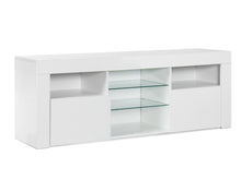Load image into Gallery viewer, Atka 1.45m LED Entertainment Unit - White