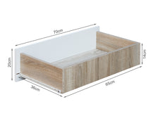 Load image into Gallery viewer, 21879 - Bram Low boy 6 Drawer Chest Dresser - Oak - Betalife