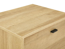 Load image into Gallery viewer, Hekla Wooden Bedside Table Nightstand with 2 Drawers - Oak