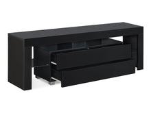 Load image into Gallery viewer, Dothan 1.6m LED Entertainment Unit - Black