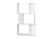 Load image into Gallery viewer, Namak 3 Tier Bookshelf Display Shelf - White