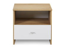 Load image into Gallery viewer, Makalu Wooden Bedside Table Nightstand - Oak