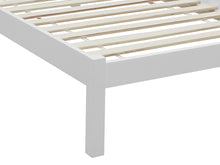 Load image into Gallery viewer, Baker Single Wooden Bed Frame - White