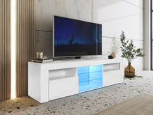 Load image into Gallery viewer, Atka 1.45m LED Entertainment Unit - White