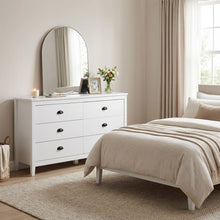 Load image into Gallery viewer, Congo 6 Drawers Low Boy - White