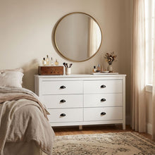 Load image into Gallery viewer, Congo 6 Drawers Low Boy - White