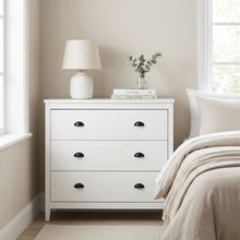 Load image into Gallery viewer, Congo 3 Drawers Tallboy - White