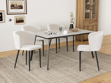 Load image into Gallery viewer, Chelsea Dining Chair - Set of 4 - White + Black