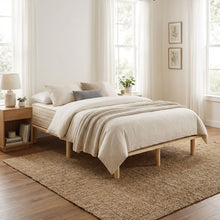 Load image into Gallery viewer, Ohio King Single Wooden Bed Base - Natural