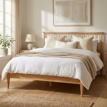 Load image into Gallery viewer, Tolmount Queen Wooden Bed Frame - Light Oak