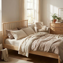 Load image into Gallery viewer, Tolmount Queen Wooden Bed Frame - Light Oak