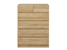 Load image into Gallery viewer, Harris 6 Drawers Tallboy - Oak