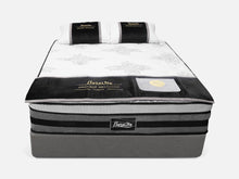 Load image into Gallery viewer, VINSON Fabric Queen Bed with Luxury Latex Mattress - GREY