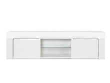 Load image into Gallery viewer, Maize 1.3m LED Entertainment Unit - White