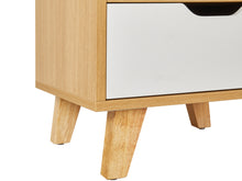 Load image into Gallery viewer, Schertz Wooden Bedside Table - Oak