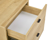 Load image into Gallery viewer, Hekla Wooden Bedside Table Nightstand with 2 Drawers - Oak