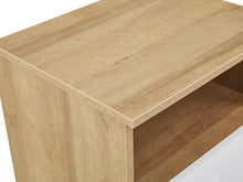 Load image into Gallery viewer, Makalu Wooden Bedside Table Nightstand - Oak