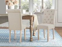 Load image into Gallery viewer, Zoey Upholstered Dining Chair - Set of 2 - Beige