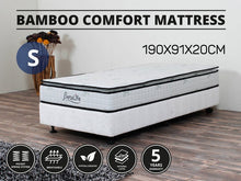 Load image into Gallery viewer, 21382 - BetaLife Bamboo Comfort Series Mattress - SINGLE - Betalife