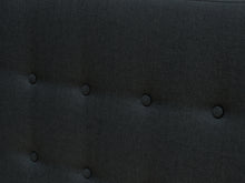 Load image into Gallery viewer, Susan Double Fabric Upholstered Headboard - Black