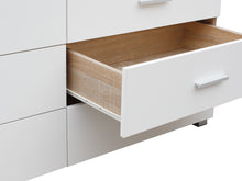 Load image into Gallery viewer, 21879 - Bram Low boy 6 Drawer Chest Dresser - Oak - Betalife