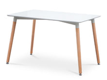 Load image into Gallery viewer, Sana Dining Table Rectangle 120 x 80cm - White